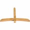 Ekena Millwork Bellingham Rough Sawn Timber Gable Bracket, Western Red Cedar, 60"W x 40"H x 4"D x 4"F, 16/12 Pitch GBW060X40X0404BEL00RWR - alternate 5